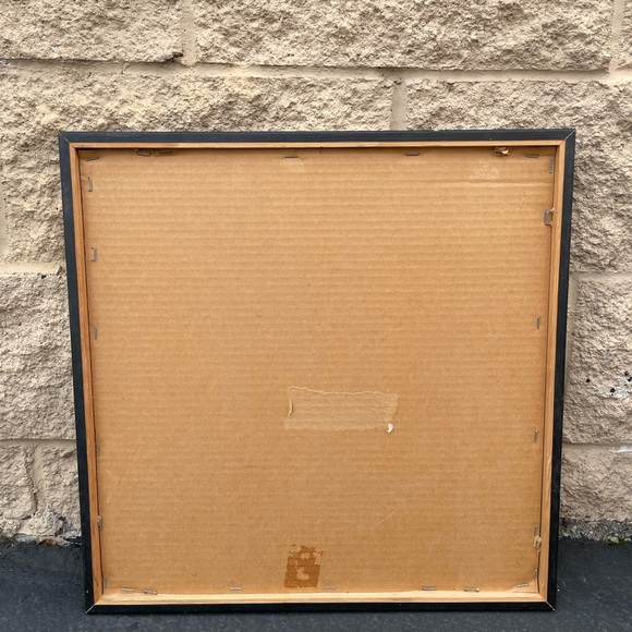 Vtg. 74' Matryoshka Portrait on a Red Background Lithograph by John Luke Eastman - Picture 10 of 10